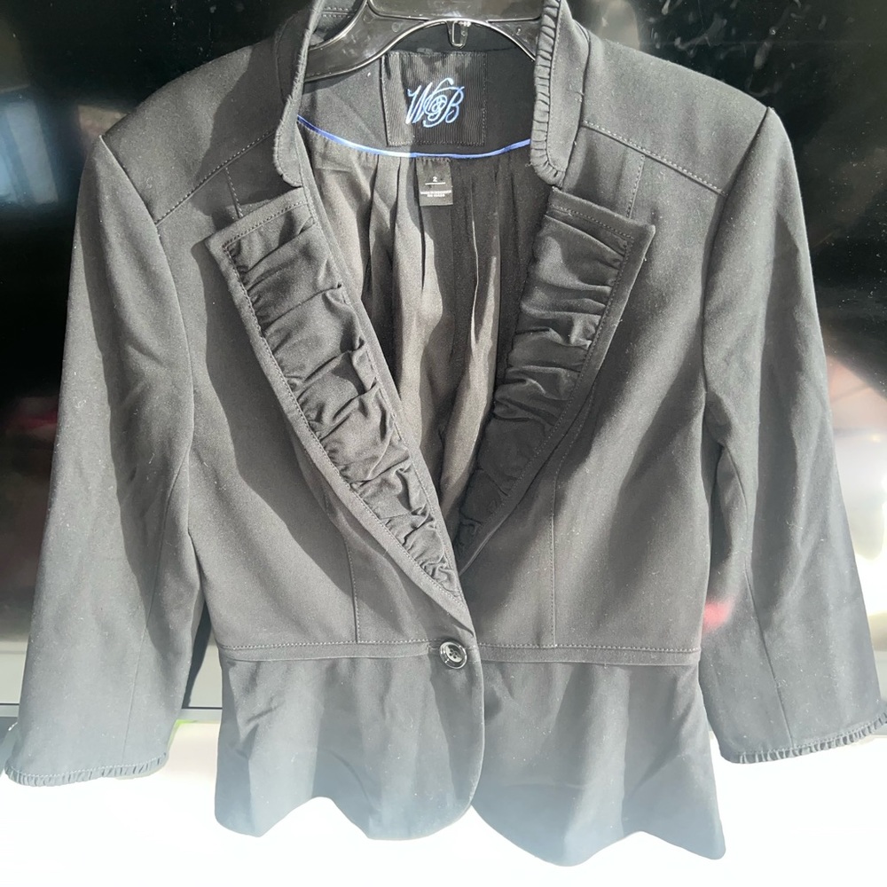 Black Blazer | W&B | Size 2